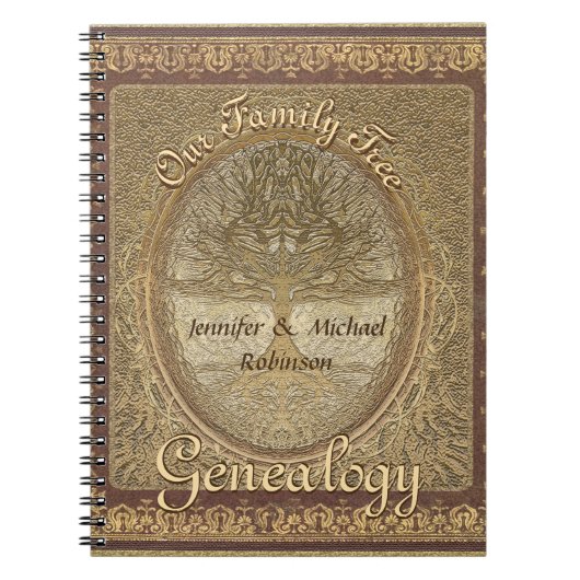 Genalogische familieboom notitieboek (Voorkant)