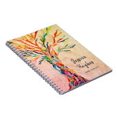 Genalogist Family Tree beige Coral Notitieboek (Rechterzijde)