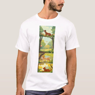 Genaret een Heartwearing scene met vertedering T-shirt