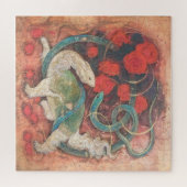 Genbu: Gate of Waters - Mystical Nihonga Inspired  Legpuzzel (Horizontaal)