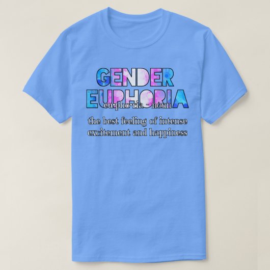 Gender-euforie T-shirt (Design voorkant)