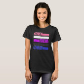 Gender Fluid Genderless - Non Binary Neutral They T-shirt (Voorkant volledig)