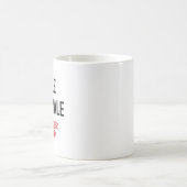 Gender Fluid - Maak je geen zorgen over mijn gesla Koffiemok (Center)
