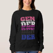 Gender Fluid Non Binary - Pride Neutral Gender Ben Trui (Voorkant)
