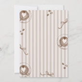 Gender Neutral Coffee Baby Shower Invitation (Dos)