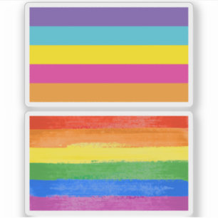 Gender Non-binair trots Sticker