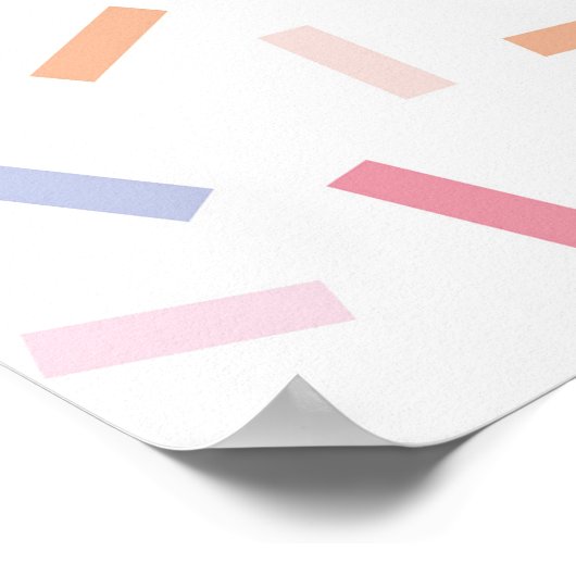 Gender Onthullen Ice Cream Whats the Scoop Stemmen Poster (Hoek)