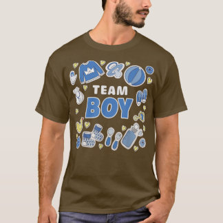 Gender onthulling Team Boy529 T-shirt