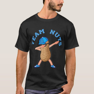 Gender onthulling Team Nuts Team Boy T-shirt