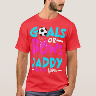 Gender onthult doelstellingen of bogen papa houdt t-shirt