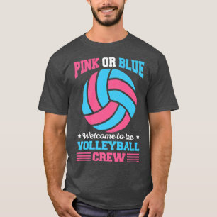 Gender openbaart Volleyball Quote voor een Volleyb T-shirt