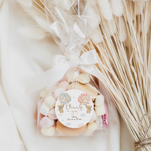 Gender Reveal Dank u Ronde Sticker