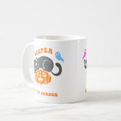 Gender Reveal Halloween Keeper Of The Gender Koffiemok (Voorkant links)