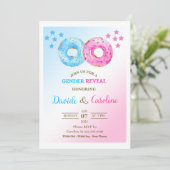 Gender Reveal Invitation Card (Debout devant)
