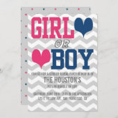 GENDER REVEAL KAART (Voorkant / Achterkant)