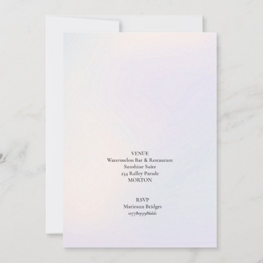 Gender Reveal Stroller Teddies Invitation (Dos)