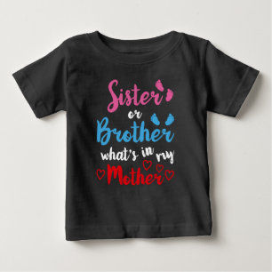 Gender Reveal T Shirt voor kinderen
