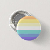 Genderfaun Pride Flag Badge Ronde Button 3,2 Cm (Voorkant /achterkant)
