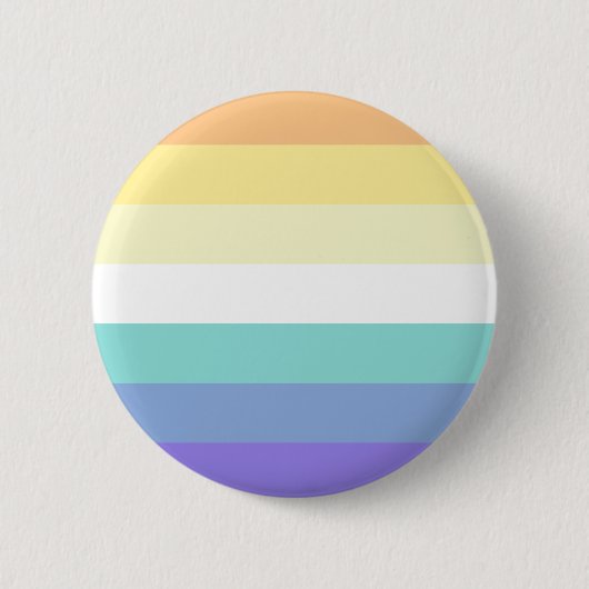 Genderfaun Pride Flag Ronde Button 5,7 Cm (Voorkant)