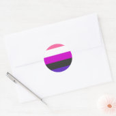 Genderfluid Sticker (Envelop)