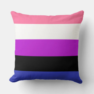 Genderfluid Vlag Kussen