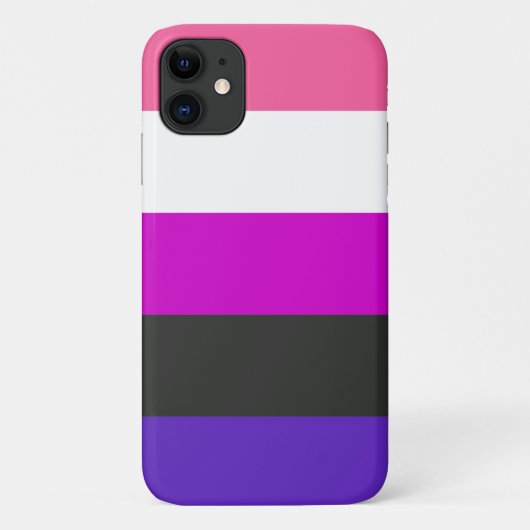 Genderfluïde vlag Case-Mate iPhone case (Achterkant)