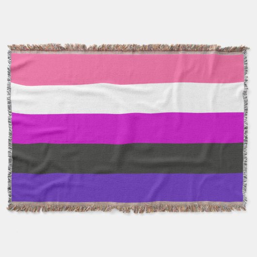 Genderfluïde vlag deken (Voorkant)