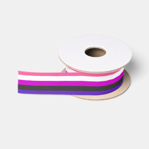 Genderfluïde vlag lint