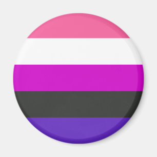 Genderfluïde vlag magneet