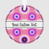 Genderfluidité fierté fleur rose ornement motif (dos)