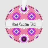 Genderfluidité fierté fleur rose ornement motif (devant)