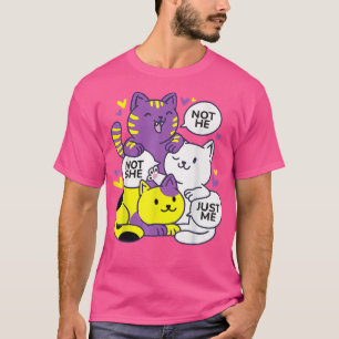 Gendergelijkheid niet alleen ik niet binair t-shirt