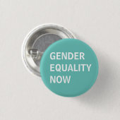 Gendergelijkheid nu ronde button 3,2 cm (Voorkant /achterkant)