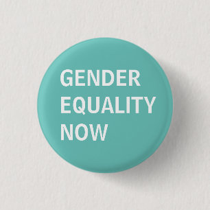 Gendergelijkheid nu ronde button 3,2 cm