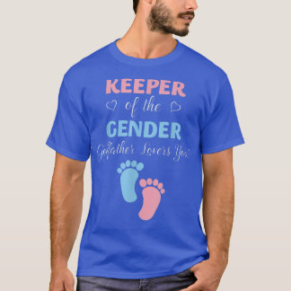 Gendergelijkheid onthullen Houder van de Gendergod T-shirt