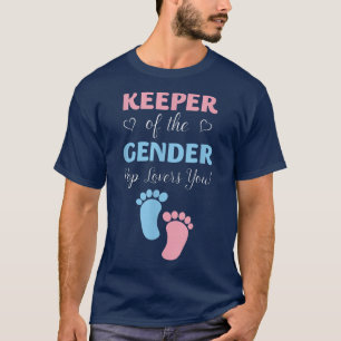 Gendergelijkheid onthult de houder van de gender P T-shirt