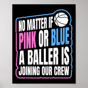 Gendergerelateerd citaat voor een Basketball-spele Poster