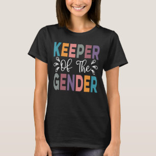 Genderkwesties onthullen Baby shower Party Cute Ke T-shirt