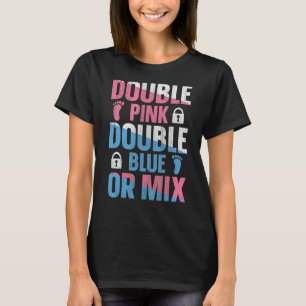 Genderkwesties onthullen tweelingen citaat voor ee t-shirt