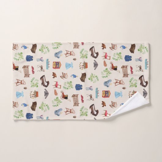 Genderneutraal  Baby kinderspeelgoedpatroon Bad Handdoek (Handdoek)