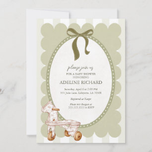 genderneutraal Baby shower Kaart