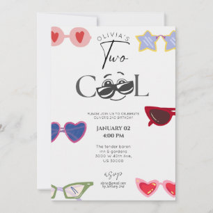 Genderneutraal grappig tweede verjaardag kaart