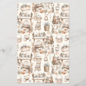 Genderneutraal  speelgoed Baby shower Flyer (Achterkant)