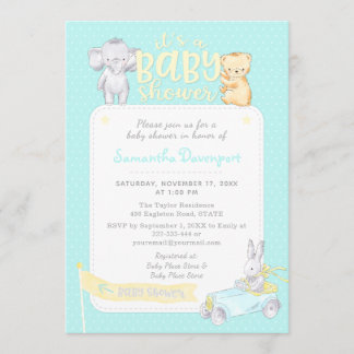 Genderneutrale Baby shower | Munt Kaart