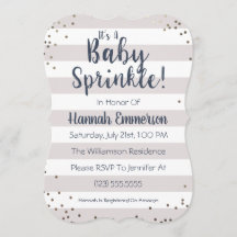 Genderneutrale Baby sprinkhaanuitnodiging