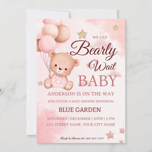 Genderneutrale Baby We kunnen het Baby shower afwa Kaart (Voorkant)