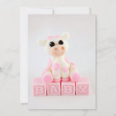 Genderneutrale Baby We kunnen het Baby shower afwa Kaart (Achterkant)