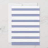 Genderneutrale Cloud Baby shower Invitation Kaart (Achterkant)