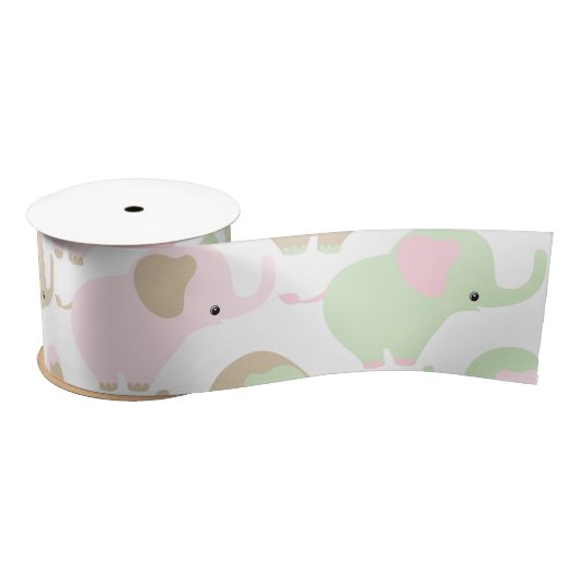 Genderneutrale Cute Baby Elephant Lint (Spoel)