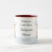 Genderneutrale Mok van Schattige Beer (Center)